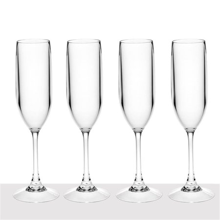 REPARTIR Unbreakable Tritan 6 oz Champagne Flute - Set of 4 RE2607846